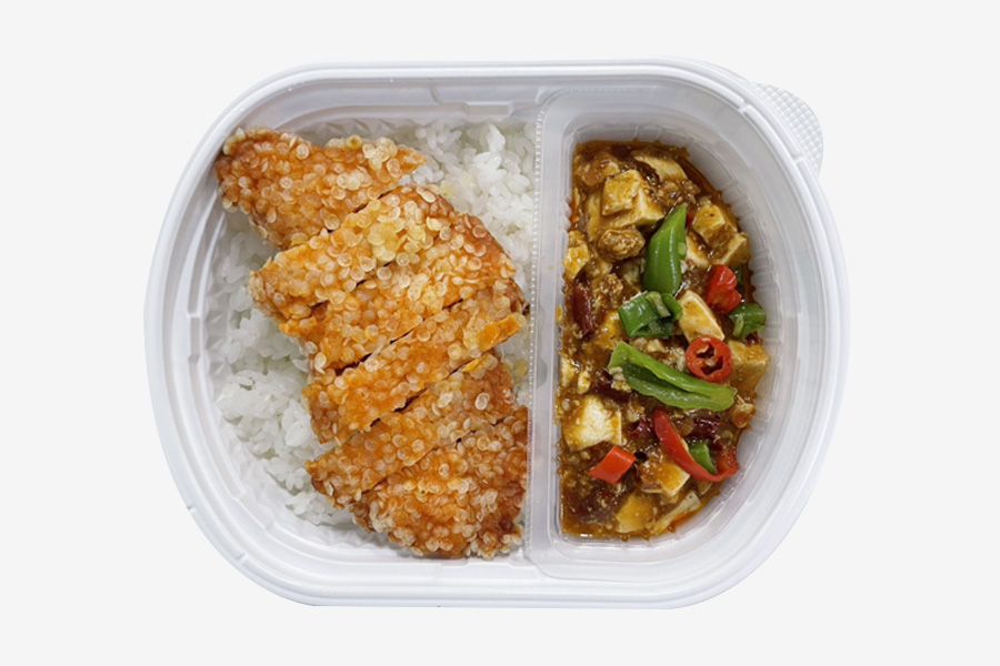  麻婆豆腐雞排飯